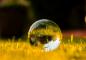 Preview: Kristallkugel Wahrsager Glaskugel mit Ständer ø80/100/130/150mm transparent