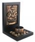 Preview: 3D Effekt Deko Teelichthalter Fengshui Ganesha Zen Garten Nr:FH28