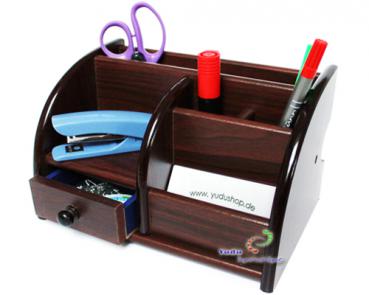 Schreibtischorganizer Schreibtischständer Stifthalter mit Schublade  Nr:XH5018