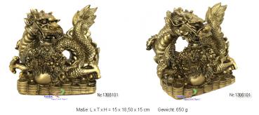 Drache Figuren Fengshui Drache Glücksbringer Symbol