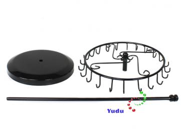 Tischständer Verkaufsständer mit 23 Haken drehbar Metall
