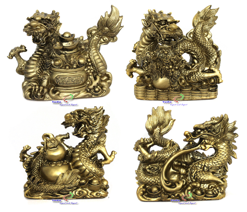 mächtiges Symbol Fengshui Drache Figur Glücksbringer
