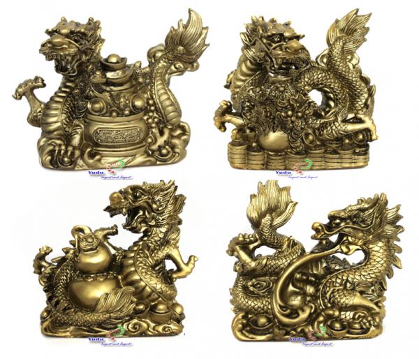 Drache Figuren Fengshui Drache Glücksbringer Symbol