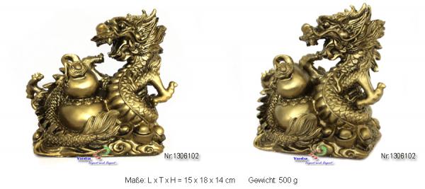 Drache Figuren Fengshui Drache Glücksbringer Symbol