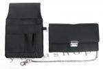 Kellnerbörse mit Holster u. Schlüsselkette Kellnerset